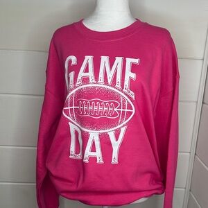 Pink Game Day Sweatshirt Football Shirts